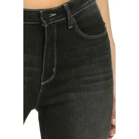 L'agence Margot High Rise Skinny Jean Faded Carbon - Picture 6 of 8